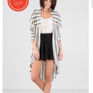 Lois Striped Duster Wrap
